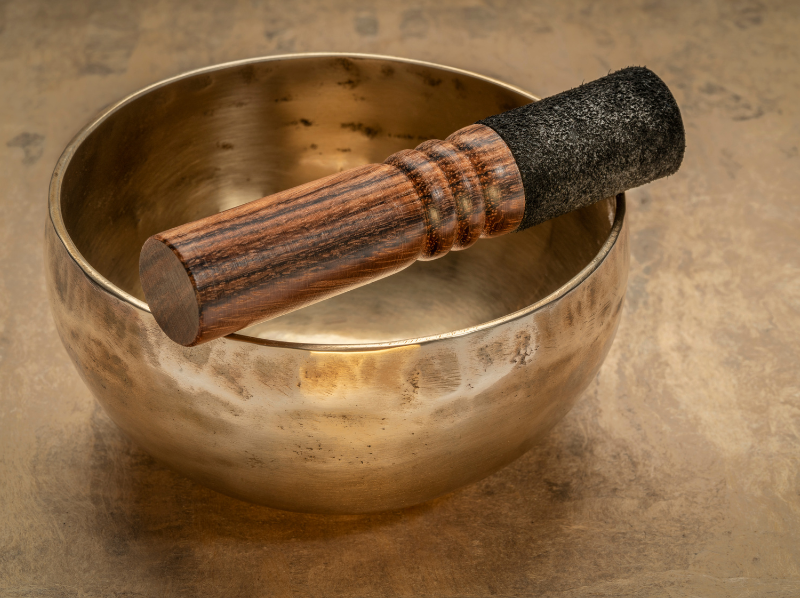 Bain sonore aux bols chantants